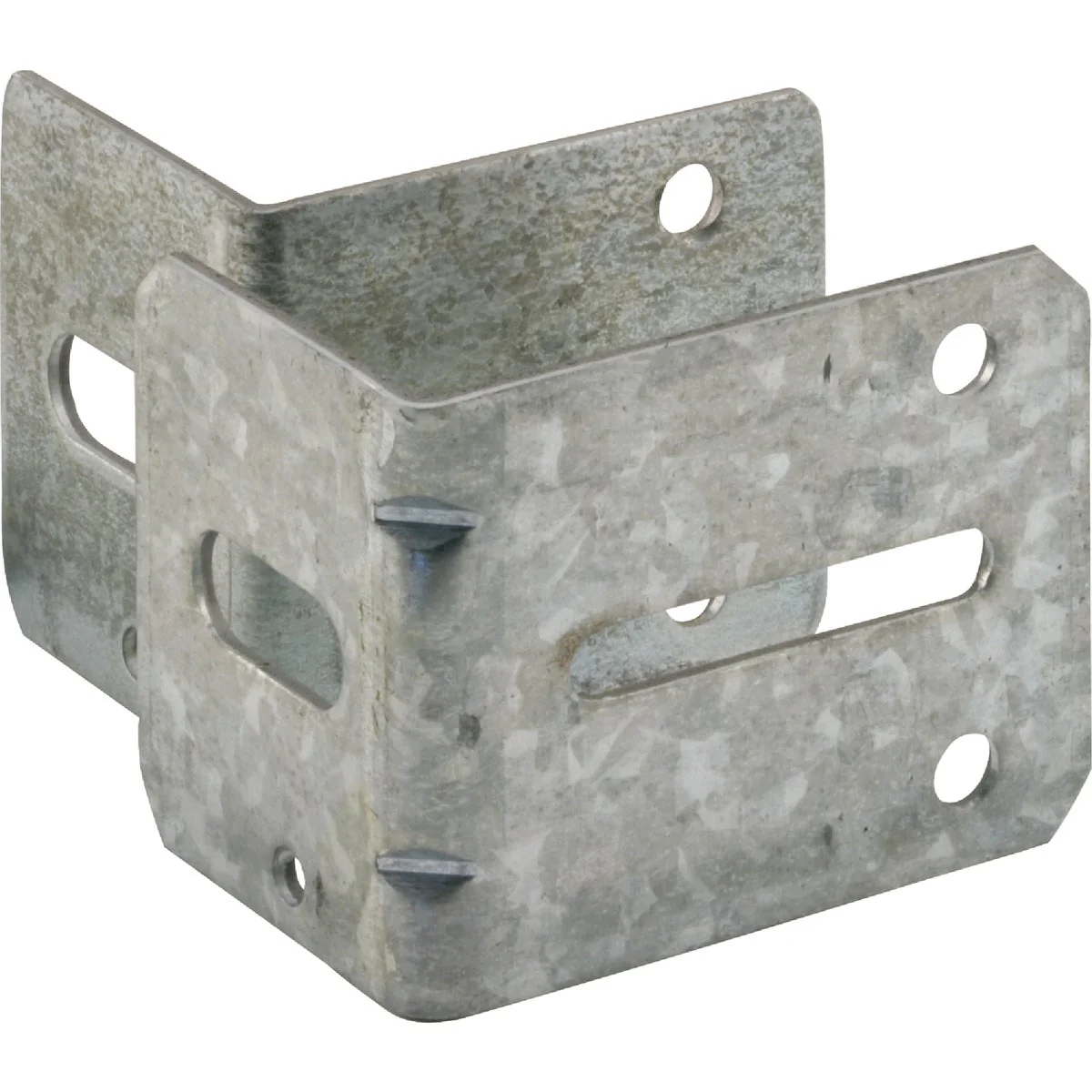 Environmentally Friendly Prime-Line 2-1 4 In. 2-3 4 In. Steel Track Brackets 2-Count High-End