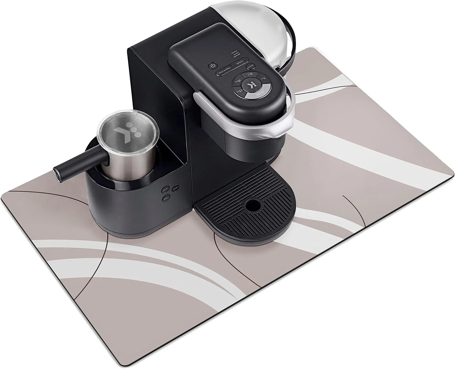 Dependable Golener Thick Mat for Coffee Maker Water Collection Coffee Mat，No-Slip Mats for Small Appliances – Coffee Makers Blenders Stand Mixers Juice Machine etc 23 x15 High-End