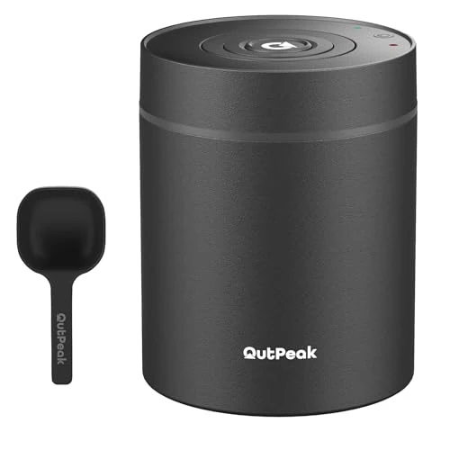 Minimalist Neo Latest Kilo Auto Vacuum Coffee Canister Secure