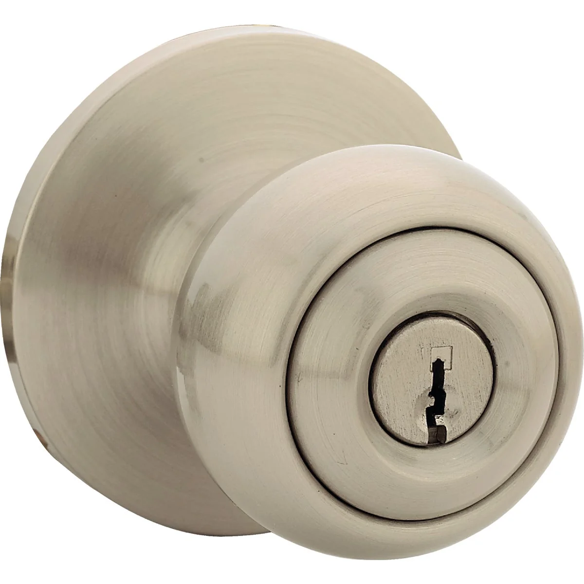 Efficient Steel Pro Brushed Nickel Entry Door Knob High-Grade