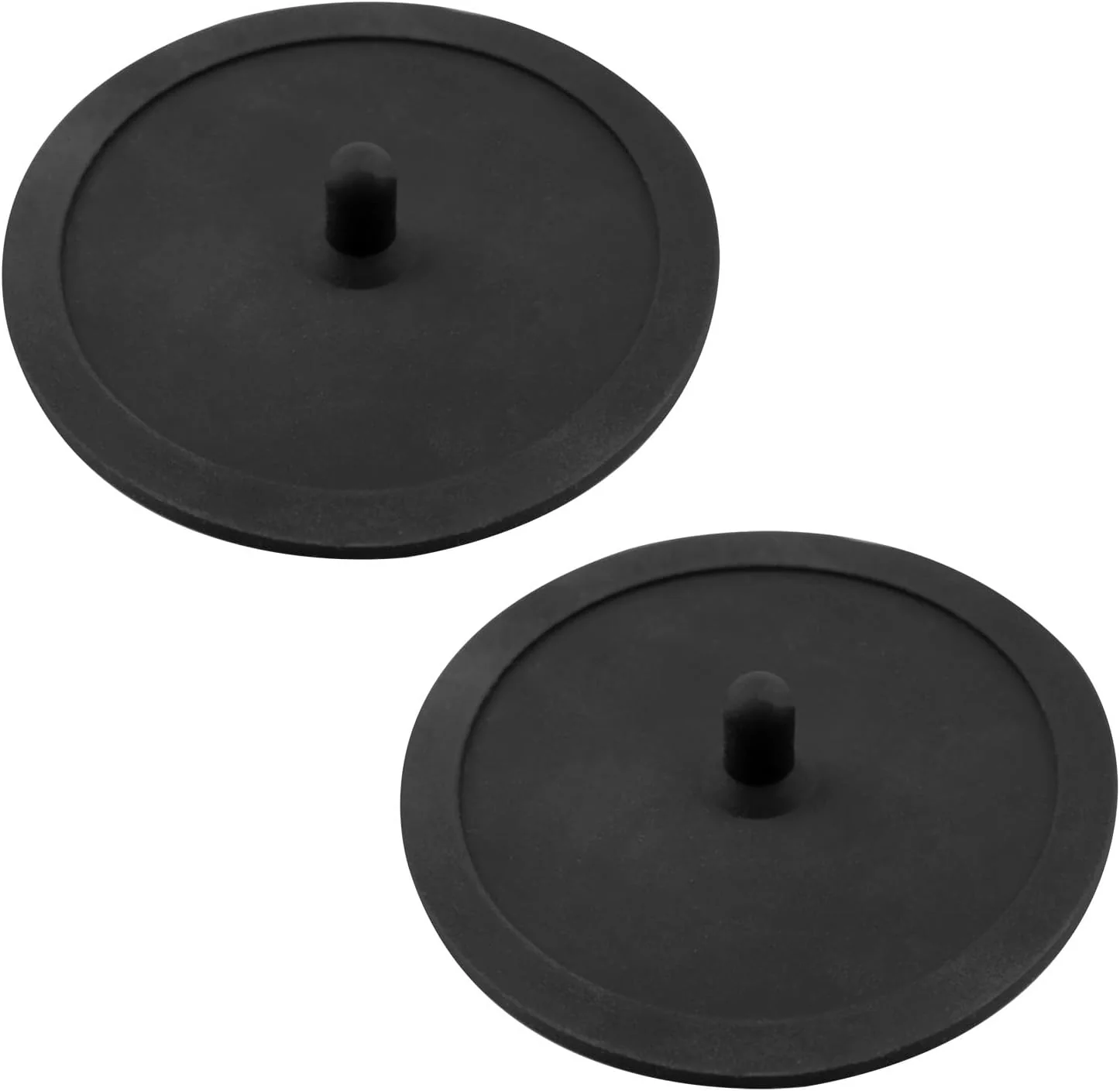 Flexible Coffee Machine Handle Cleaning Blind Plate Backflush Tray Blind Hole Insertion Port Filter Plate Cleaner 51mm Coffee Pad Backwashing Tray 2pcs Superior