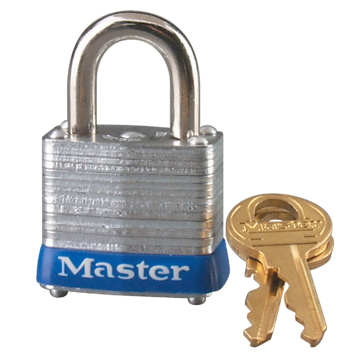 Easy-to-Use Master Lock P772 1-1 8 In. W. Steel Pin Tumbler Keyed Alike Padlock Healthy