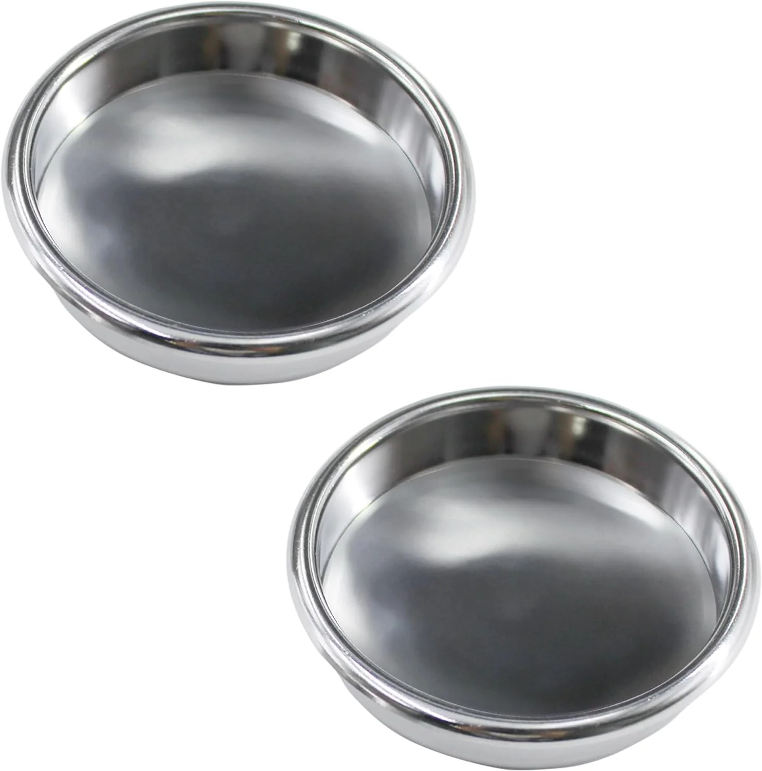 Relaxed 58mm Backflush Disk Blind Portafilter Basket for Espresso Coffee Machine Maker Back Flush Insert Basket 2 Pcs Verified