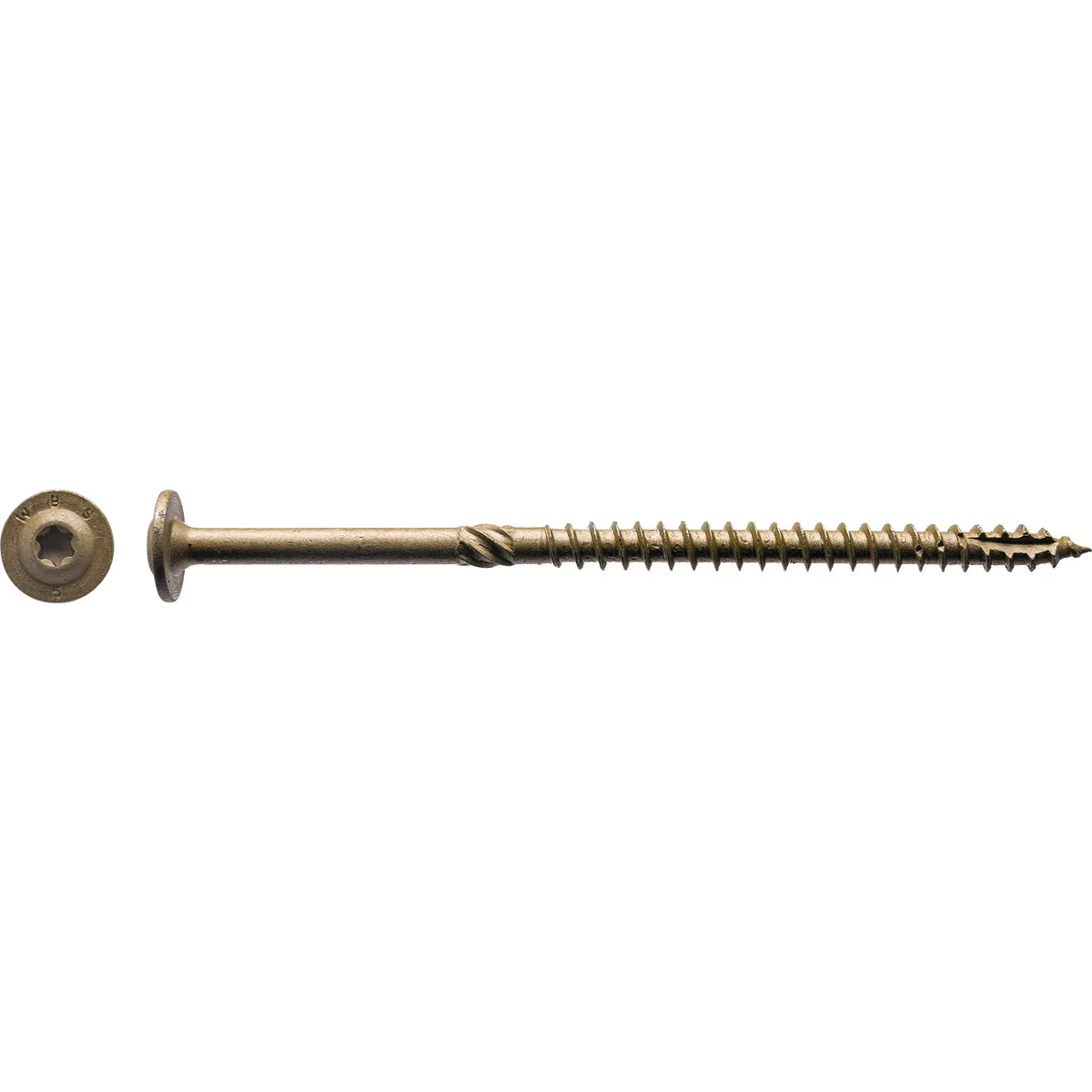 Fine Big Timber 15 x 5 In. Structure Screw 100 Ct. 1 Lb. Professional