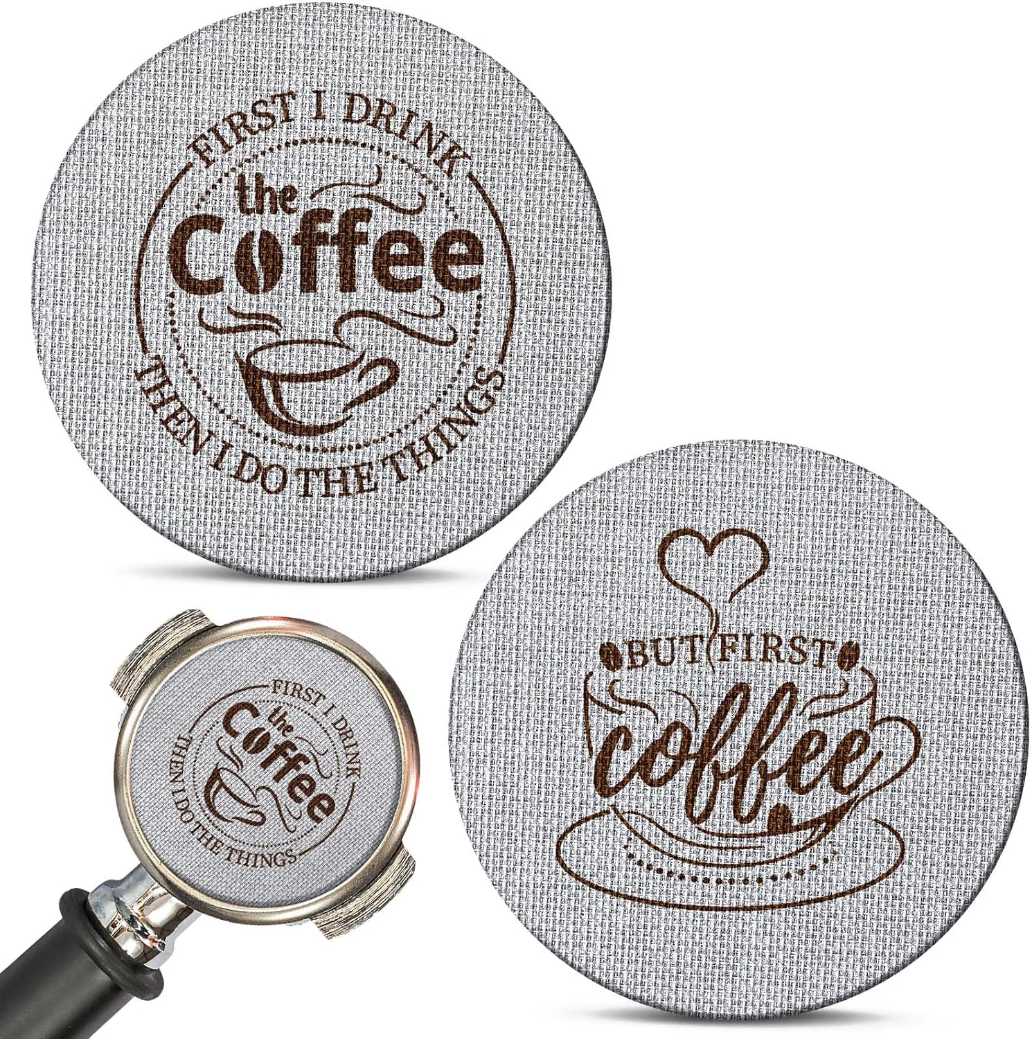 Excellent Yaomiao 2 Pieces 53.3mm Espresso Puck Screen 1.7mm Thickness 150 Micrometre Reusable Barista Espresso Screen Stainless Steel Coffee Filter Mesh Solid