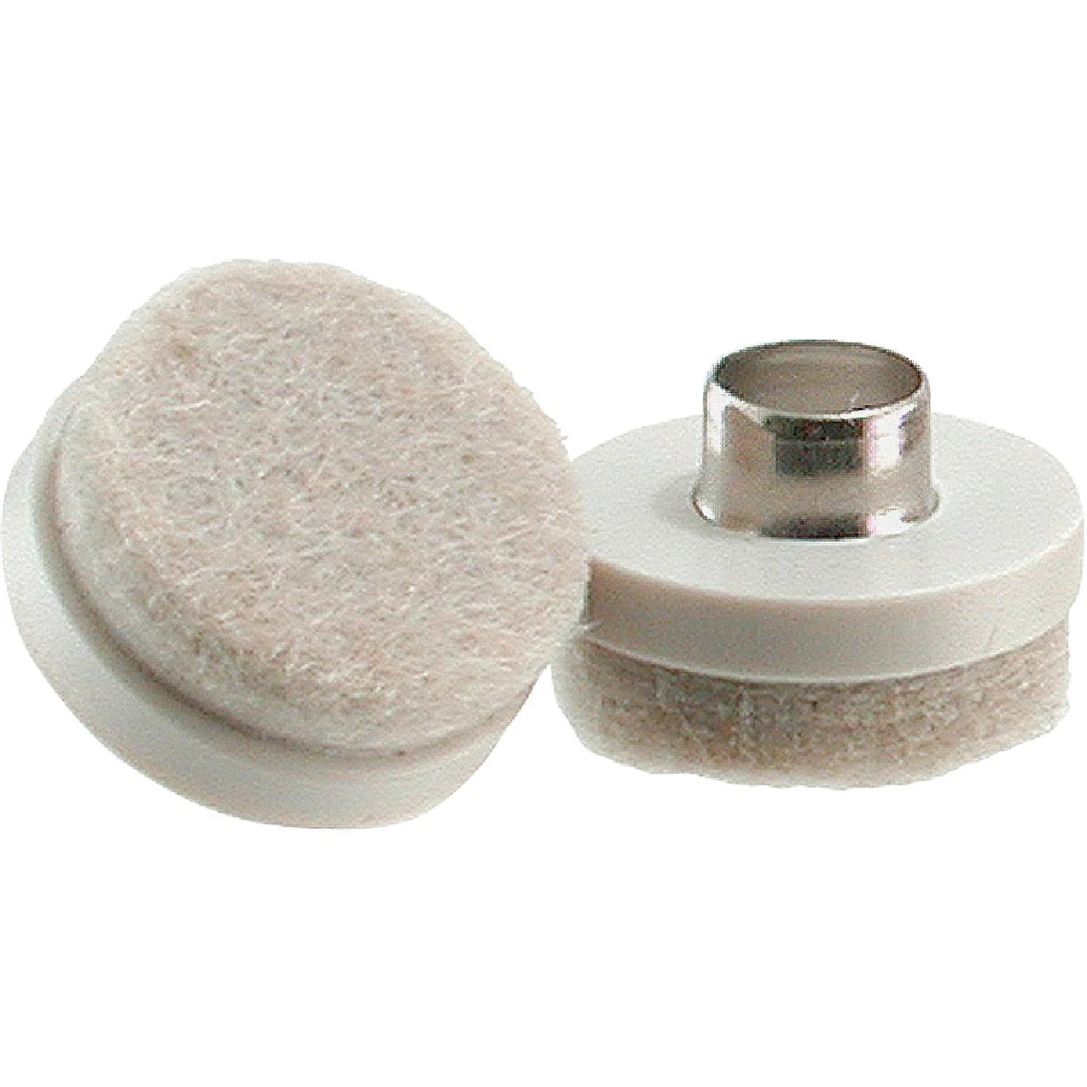 Prestigious Do it 1 In. Round Almond Nail on Furniture Glide 8-Pack Casual