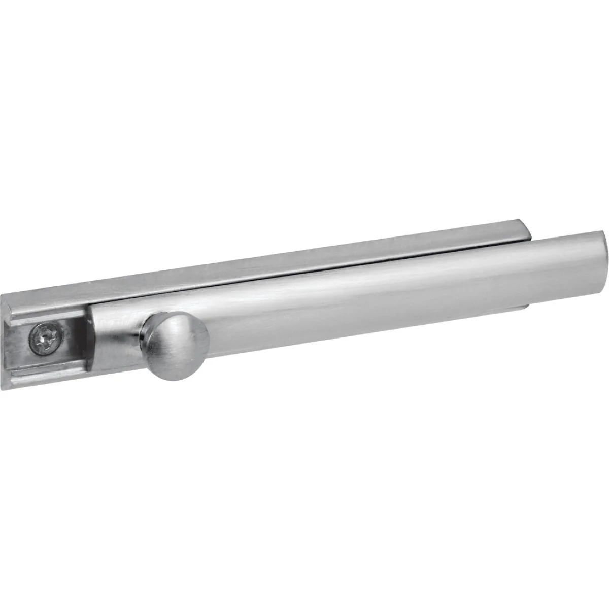 Soft Defender Security 4 In. Satin Nickel Surface Bolt Professional
