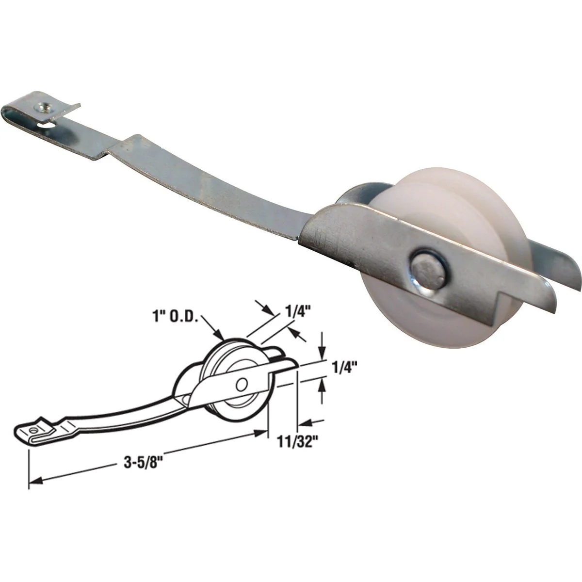 Certified Prime-Line Straight Screen Door Tension Spring with Roller Stylish