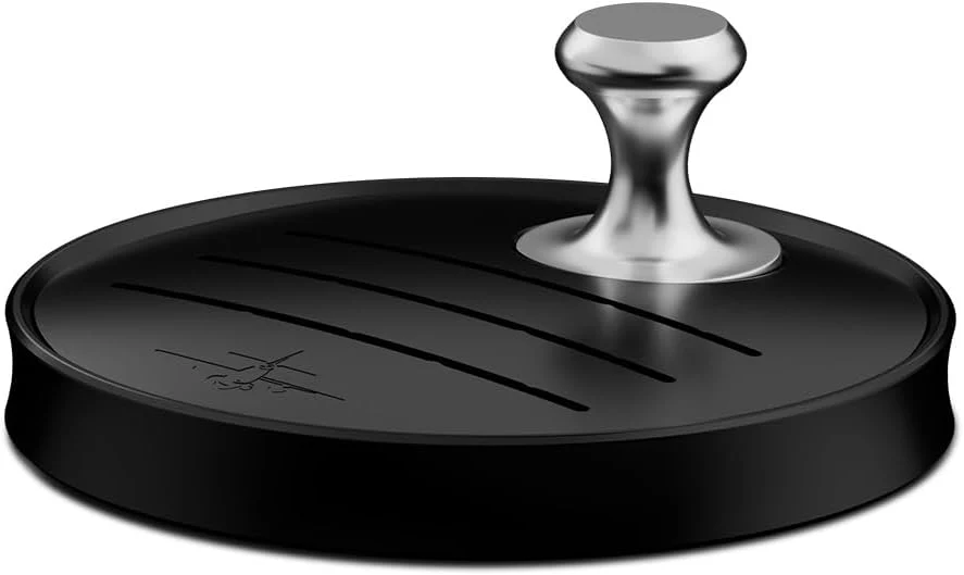 Original MHW-3BOMBER Espresso Puck Screen Holder – Silicone Puck Screen Stand – Compatible with 58mm 53mm 51mm Reusable Coffee Filters 3 Coffee Filters Unique