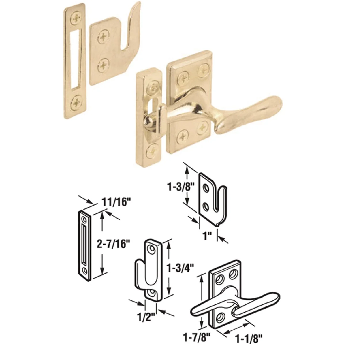Secure Prime-Line Casement Window Sash Lock Safe