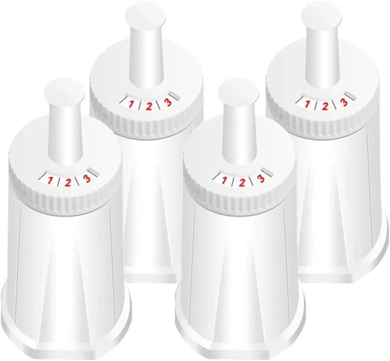 Innovative 4 Pack Water Filter Compatible with Breville Coffee Machine Compatible with Oracle Barista amp Bambino – Pack of 4（First use without adding coffee powder） Elite