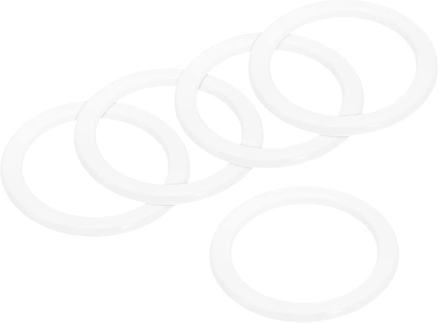 Efficient Meccanixity Gasket Seal Coffee Maker White Silicone Ring 56x73x3.3mm for 6-Cup Aluminium Coffee Pot Pack of 5 Sophisticated