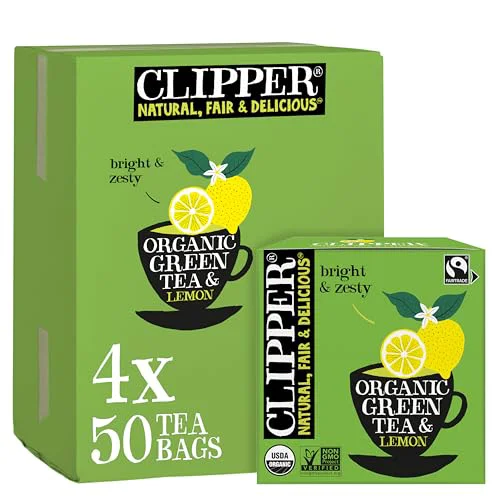 Proven Clipper Organic Green Tea Lemon 200 Count