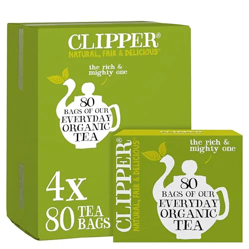 Secure Clipper Organic Everyday Black Tea 320 Count Trendy