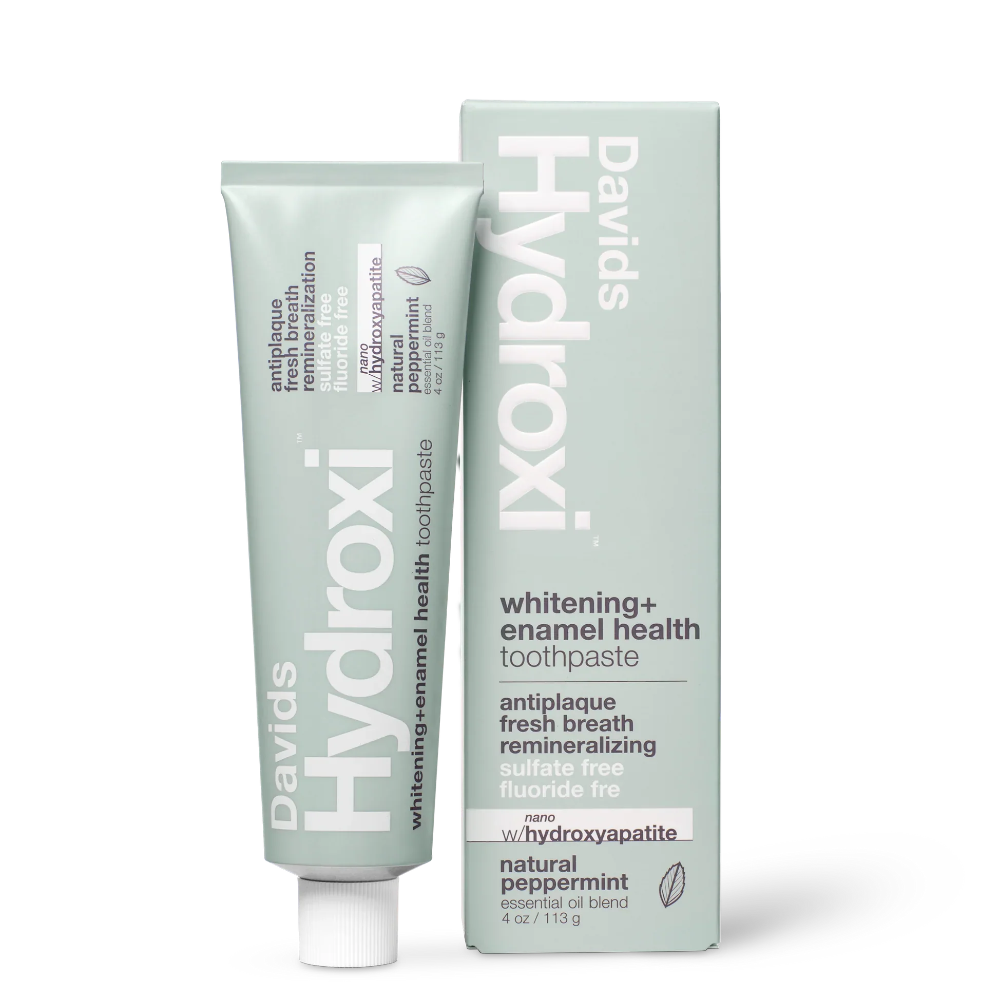 Elegant Davids Hydroxi™ Premium Toothpaste – Whitening Enamel Health w nano-hydroxyapatite
