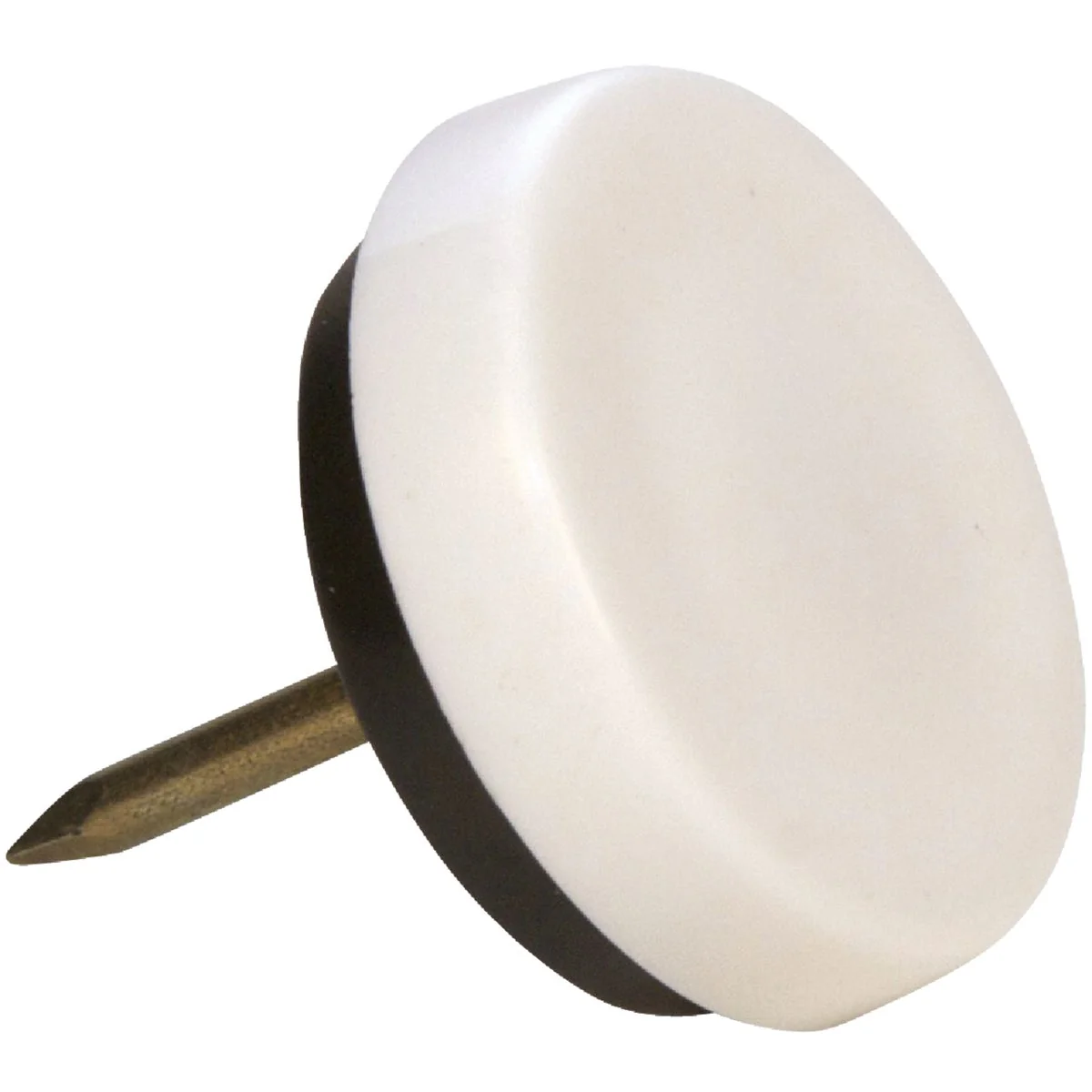 Convenient Sliders 1-1 8 In. Round Nail on Furniture Glide 4-Pack Superior