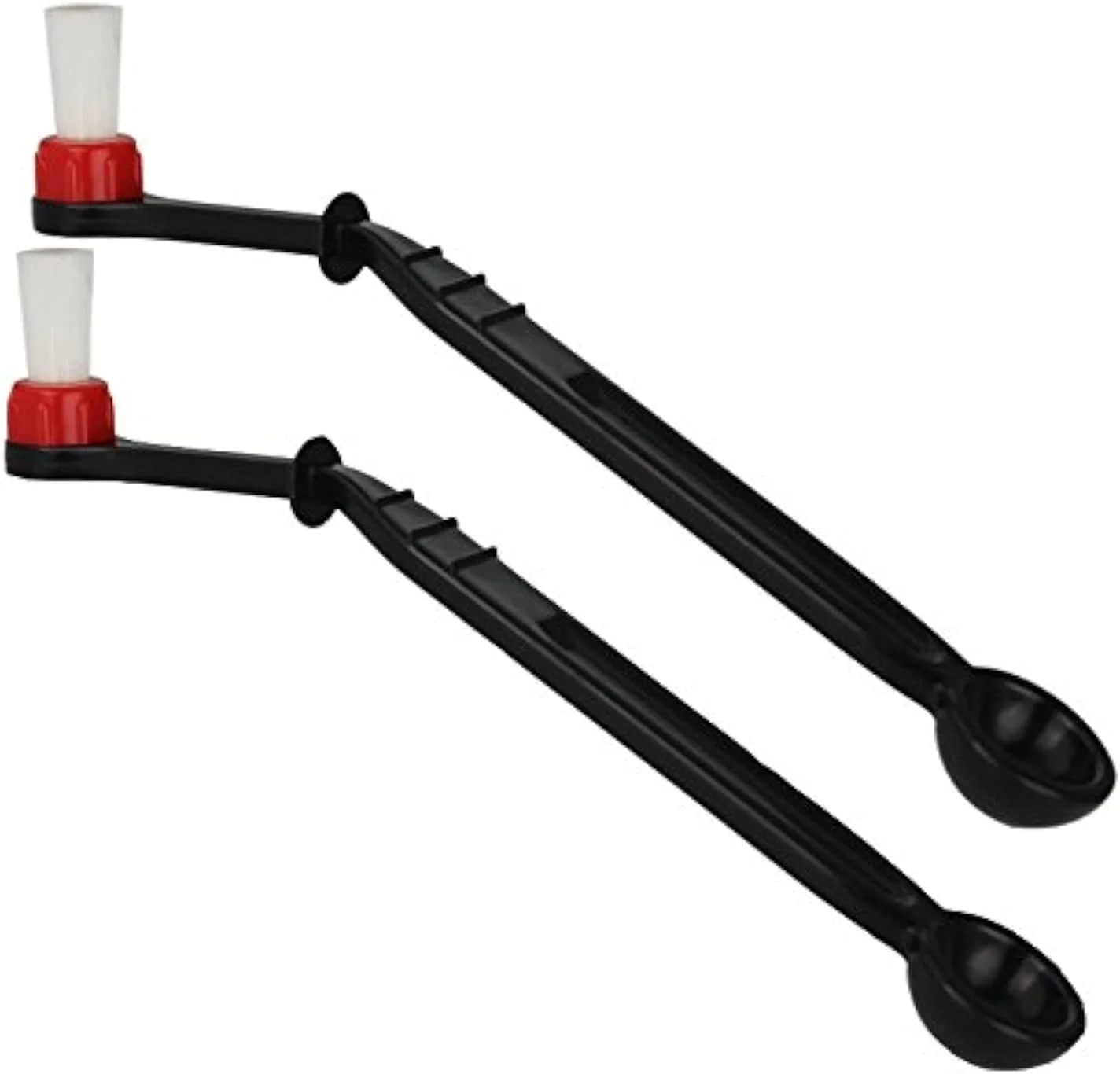 Environmentally Friendly Coffee Machine Brush Cleaner Nylon Espresso Machine Brush Coffee Cleaning Tool with Spoon Pack of 2 Reliable