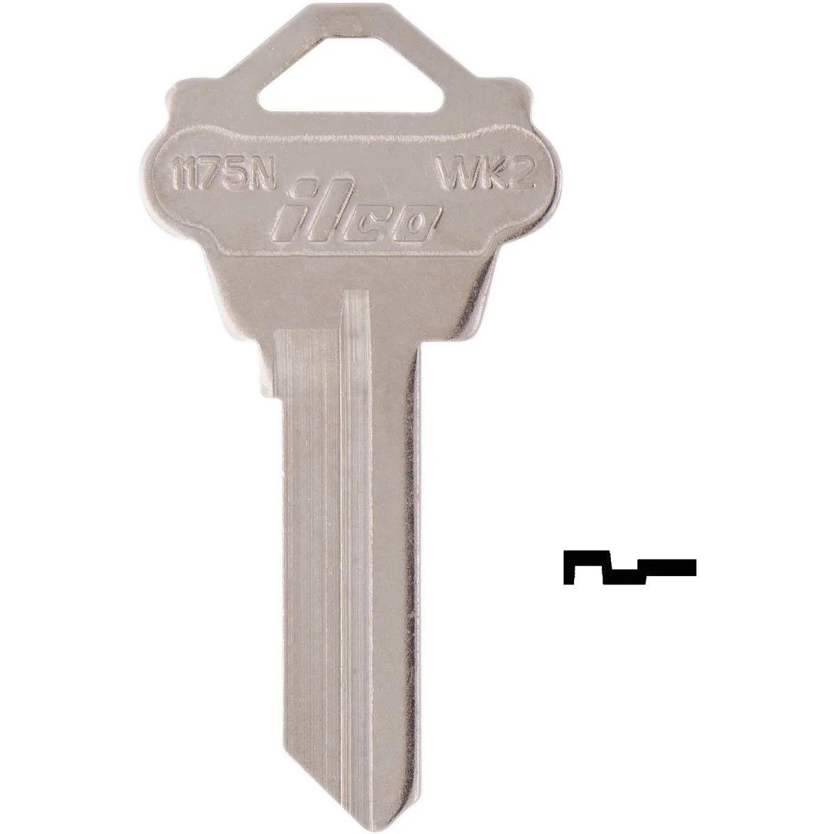 Fashionable ILCO Weslock Lockset Key Blank 10-Pack Advanced