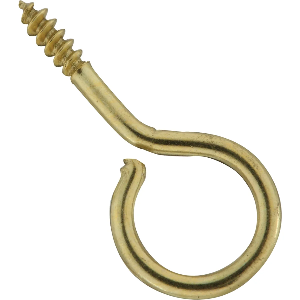 Clean National 14 Brass Large Screw Eye 6 Ct. Soft