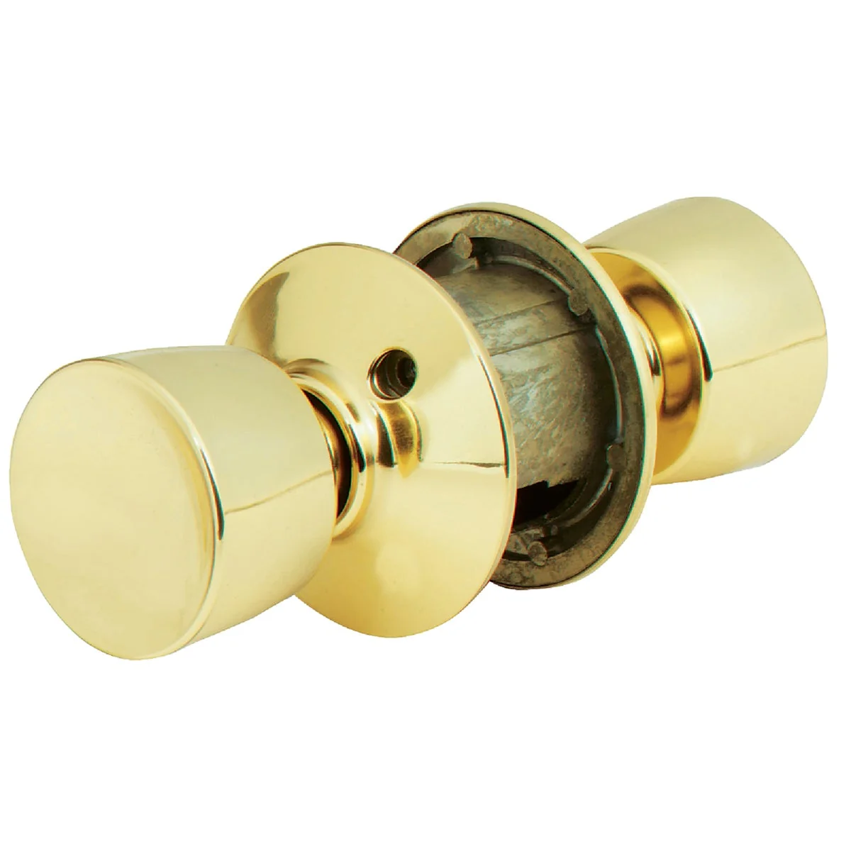 Effective Schlage Bell Bright Brass Hall Closet Door Knob Sophisticated