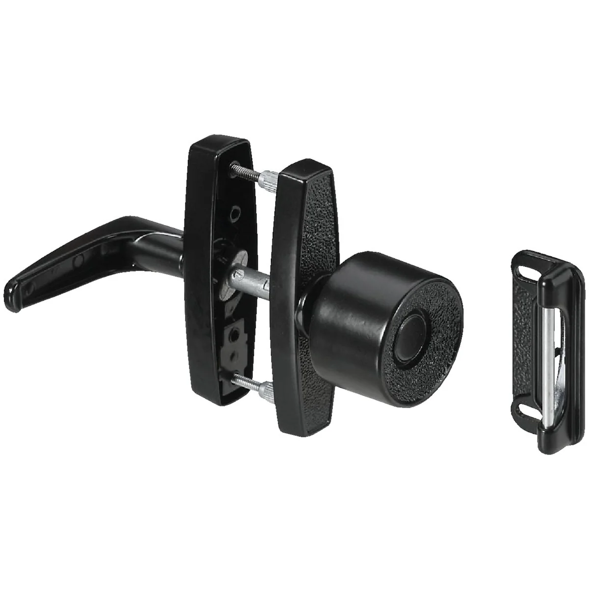 Carefully Designed National Black Knob Latch Practical