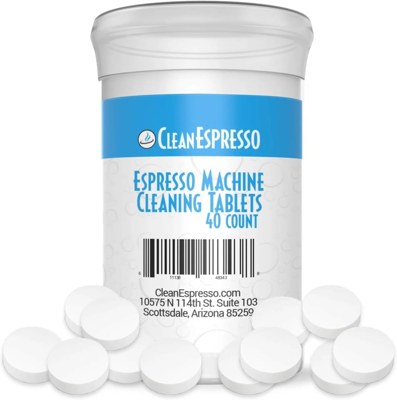 Luxury CleanEspresso – Breville Compatible 2 Gram Cleaning Tablets for Espresso Machines – 40 Cleaning Tablets for Breville Espresso Machine Exceptional