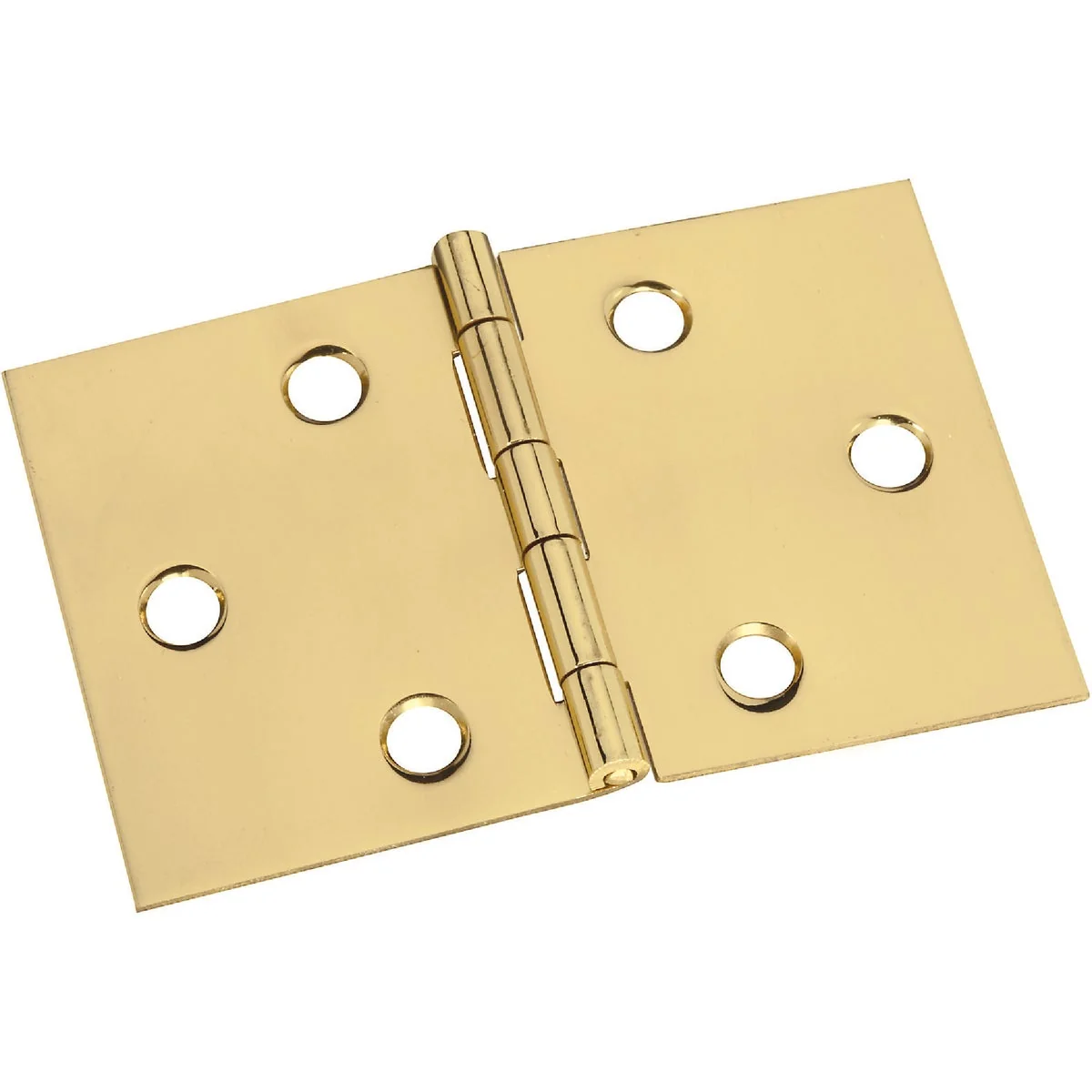 Natural National 2 In. x 3-1 16 In. Brass Desk Hinge 2-Pack Classic