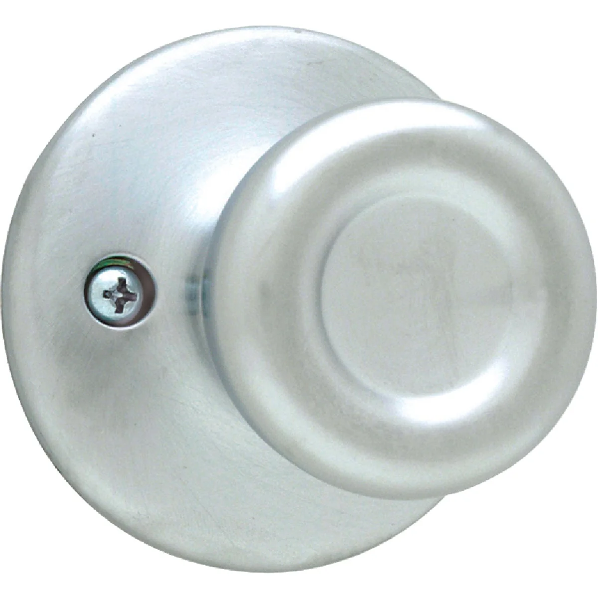 Selected Kwikset Satin Chrome Tylo Dummy Door Knob Green