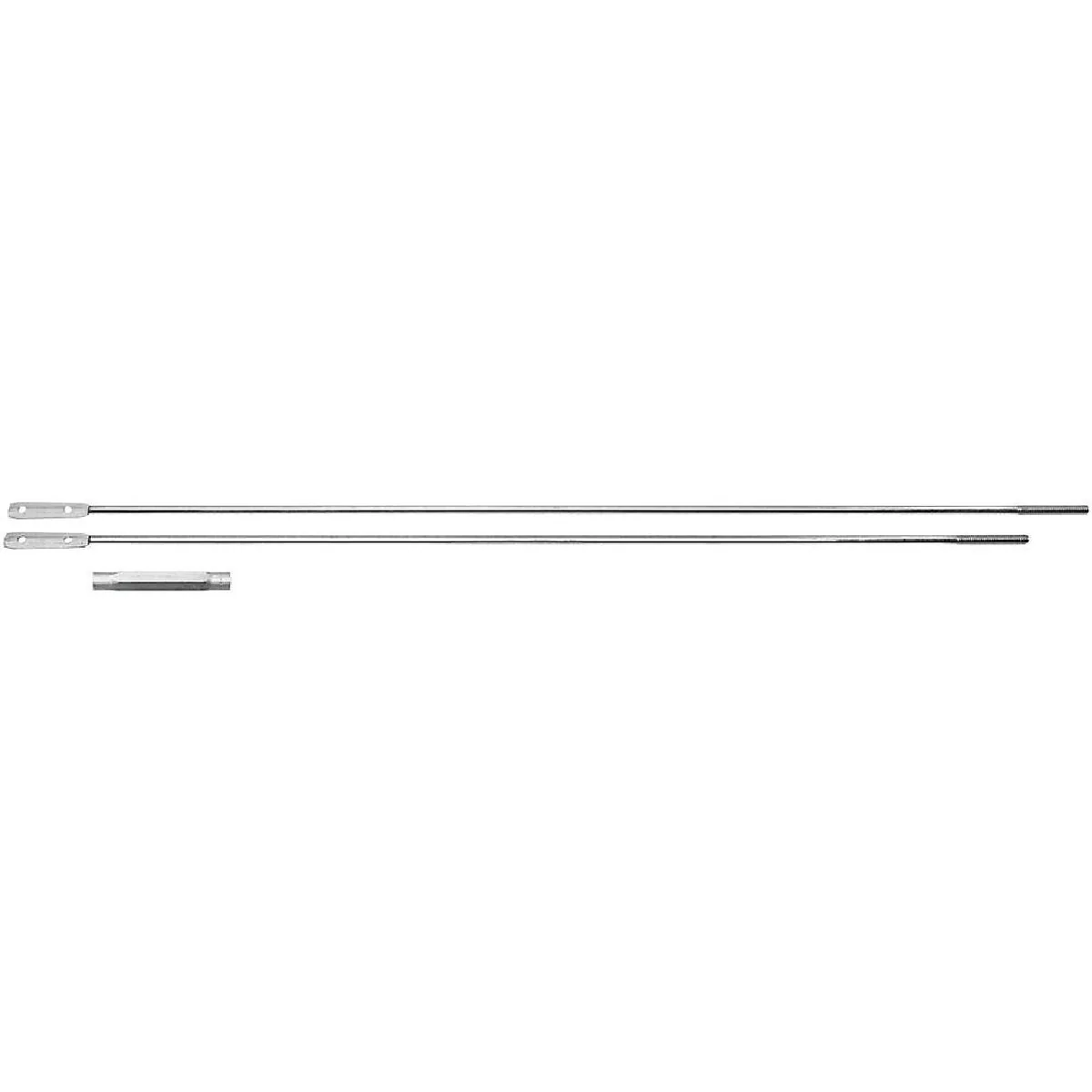 Safe National 50 In. Zinc Screen Door Turnbuckle Clean