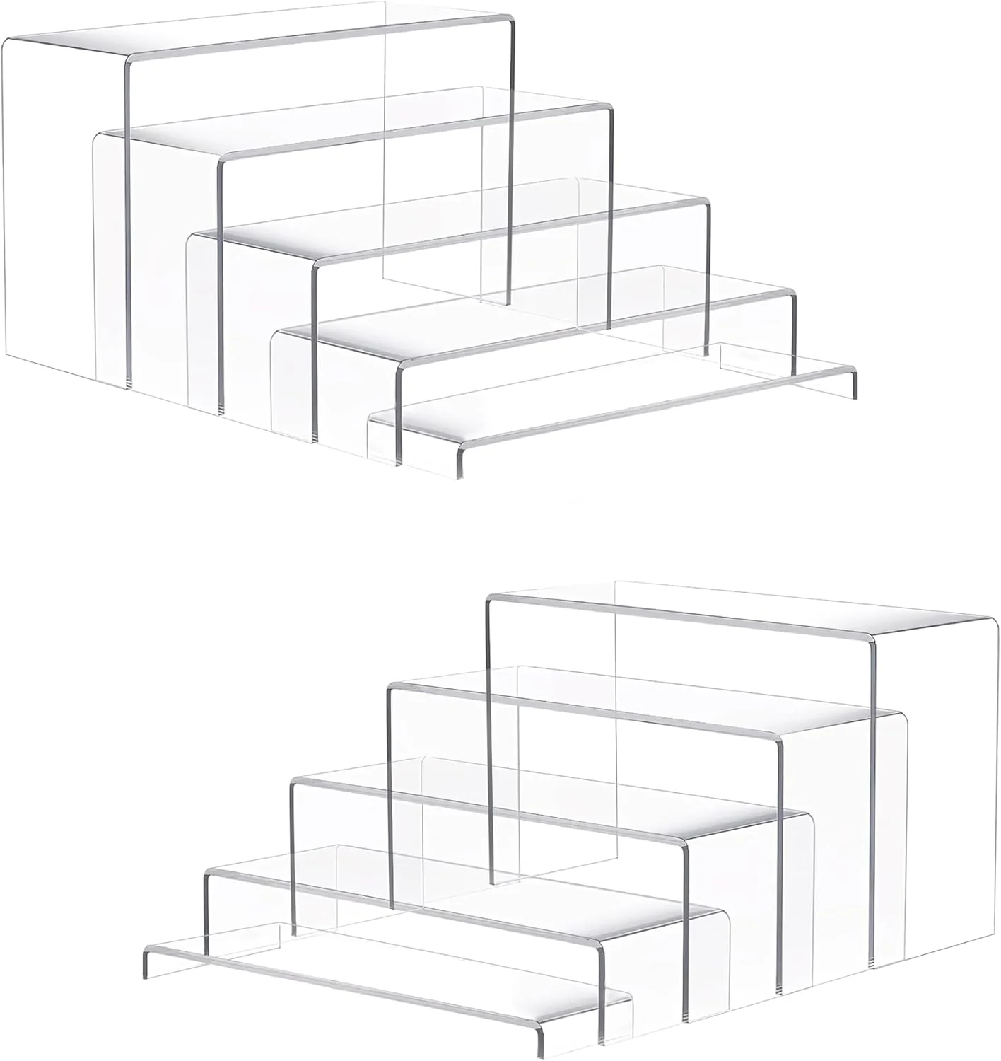 Recyclable Goabroa Display Risers Display Shelves Riser for Decor 10 Pcs 7 8 9 L Fast