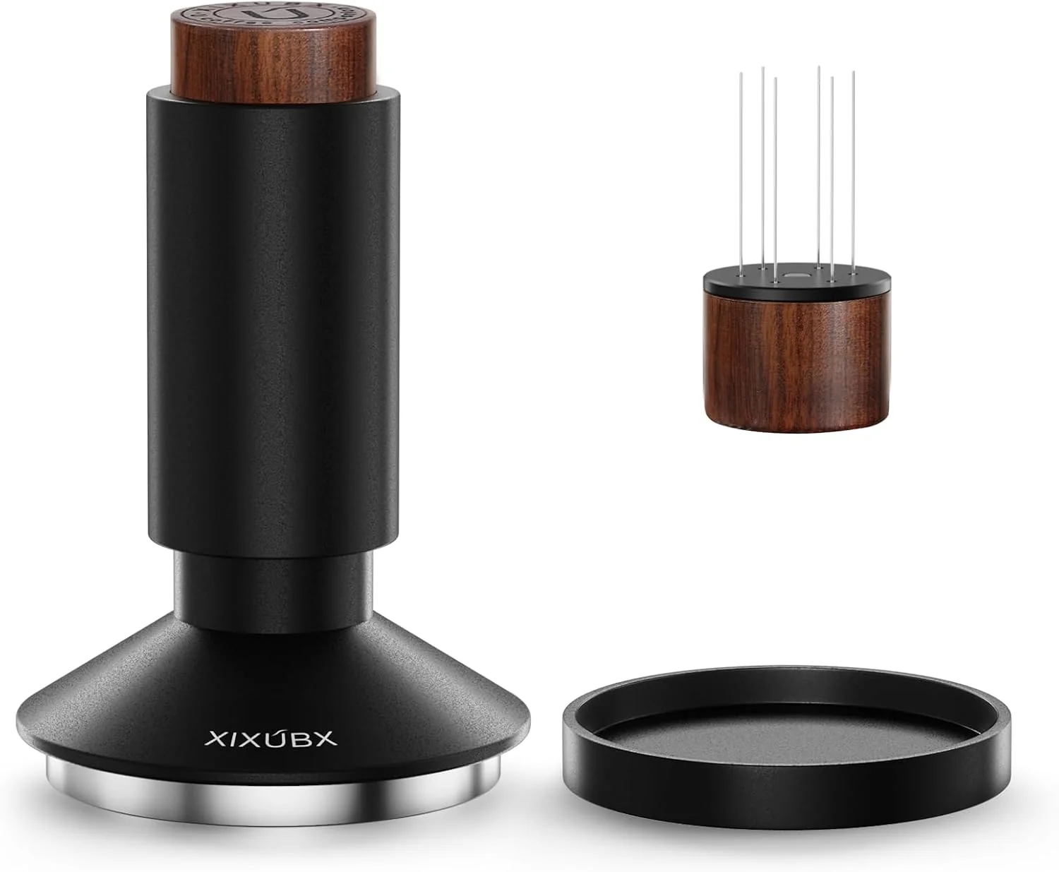 Expertly Made XIXUBX 2-in-1 Espresso Tamper amp WDT Tool 58.35mm Spring Loaded Proven