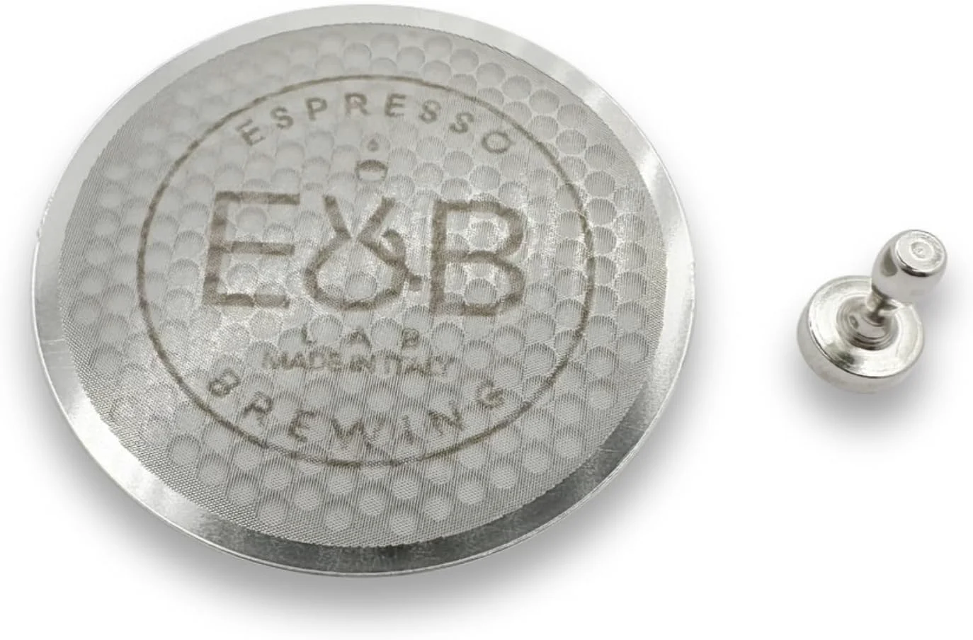 Classic IMS Precision Puck Diffuser Screen by E B LAB made for 54mm Breville and Sage espresso machines with magnet Trendy