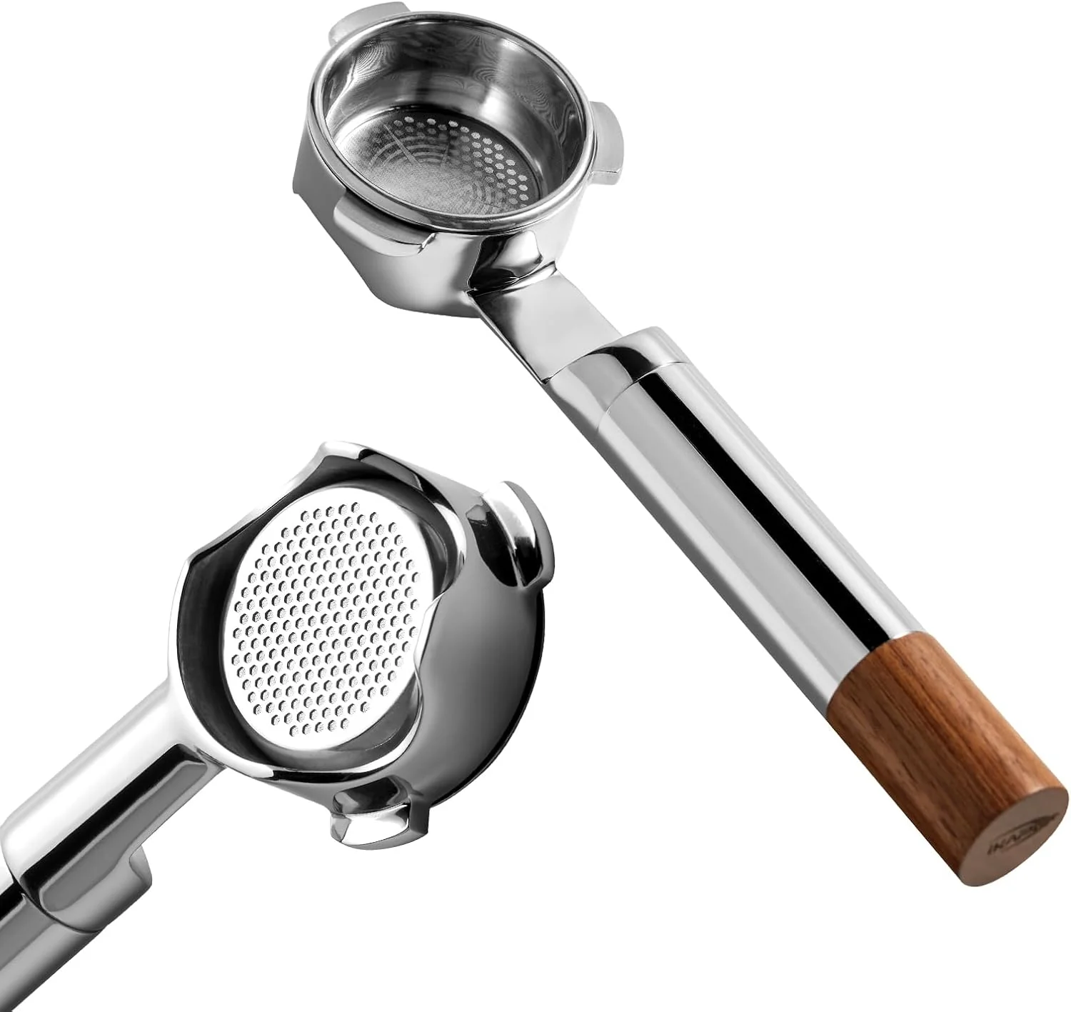Premium IKAPE 54mm Bottomless Naked Portafilter Suitable for 54mm Breville Barista Series BES870 880 Machine amp Solis Barista Machines Bambino Plus Not Supported Official