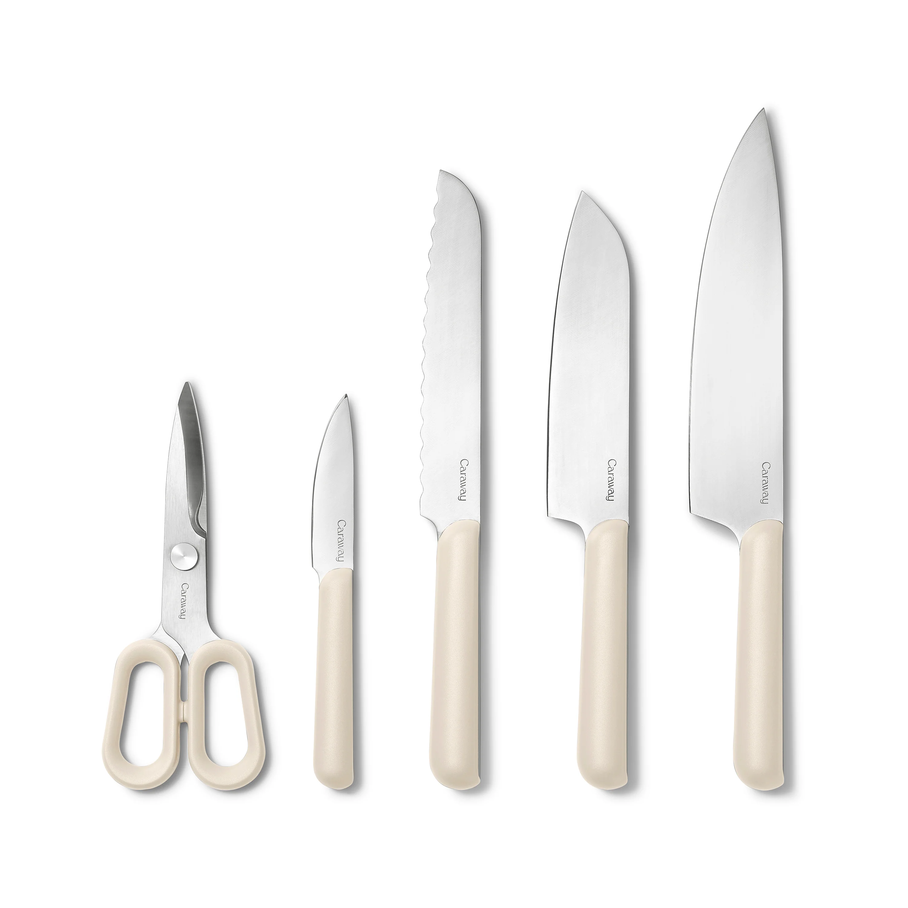High-End Caraway 5 Piece Knife Shears Set Next-Generation