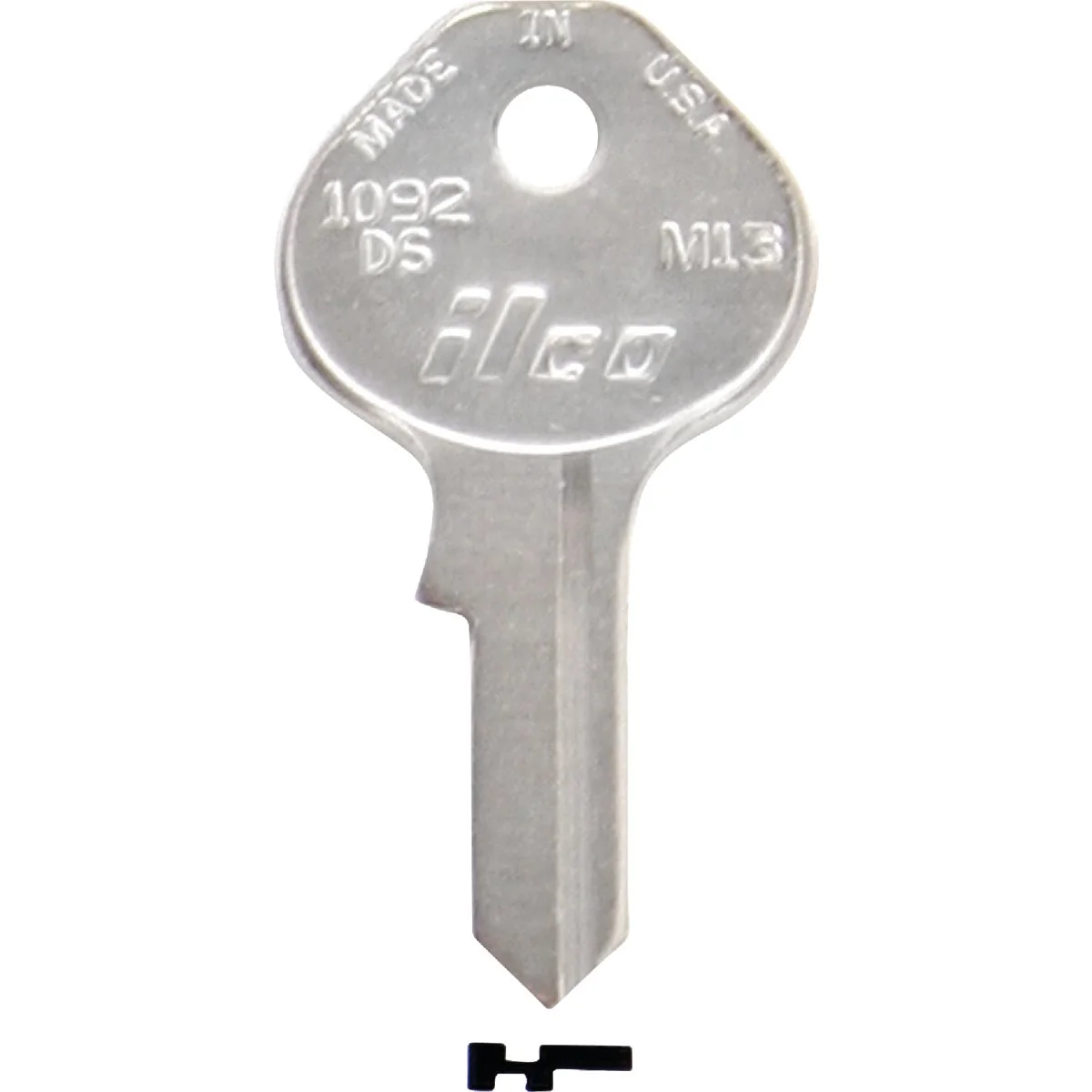 User-Friendly ILCO Master Nickel Plated Padlock Key M13 10-Pack Trusted