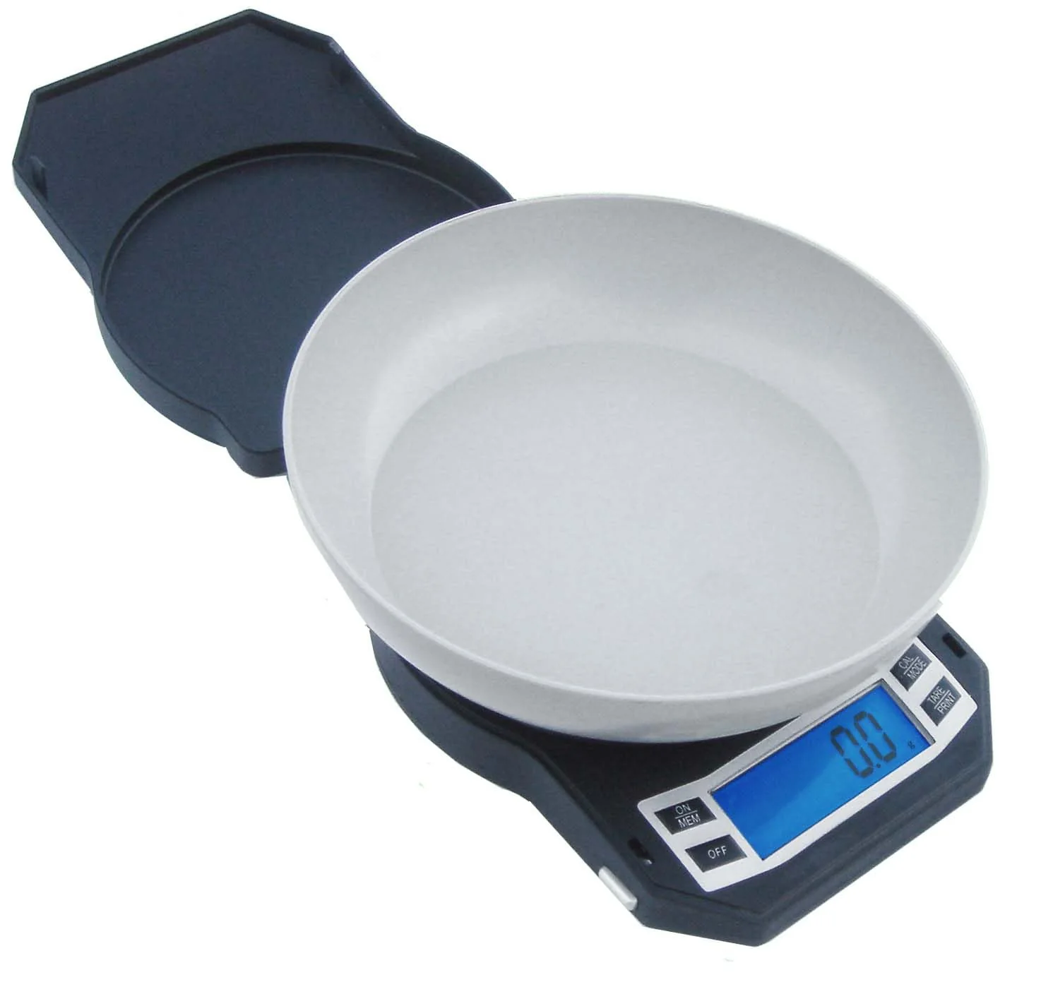 Exceptional American Weigh Scales Precision Digital Kitchen Weight Scale Food Measuring Scale with Bowl 3kg x 0.1g Black LB-3000 Advanced