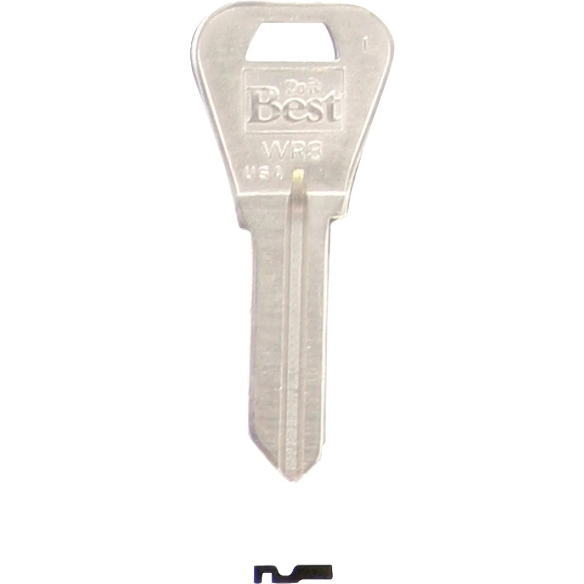 Elite Do it Weiser Nickel Plated House Key WR3 10-Pack Effective