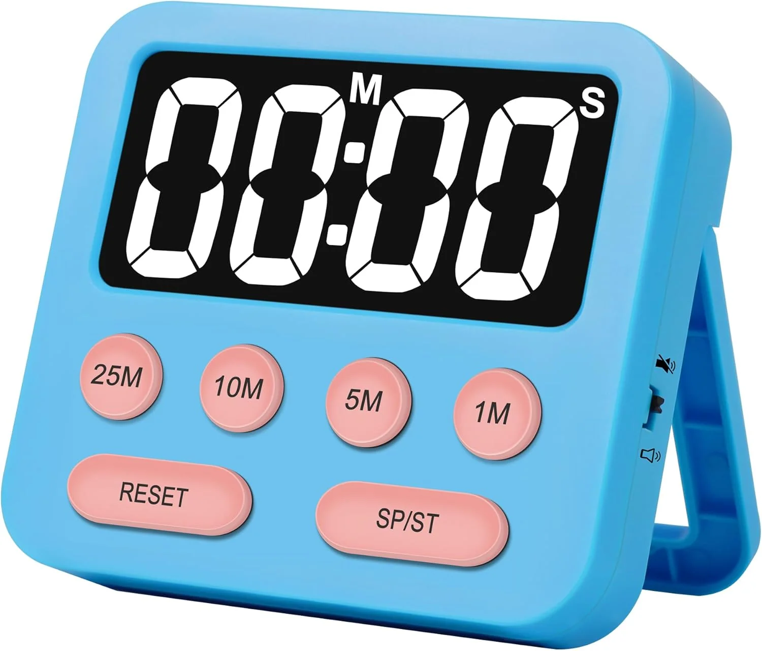 Prestigious Pomodoro Timer for Kids Digital Productivity Timer with Loud Alarm Timers for Classroom Suitable for Adhd Study Work Kitchen 1Pcs-Blue Proven