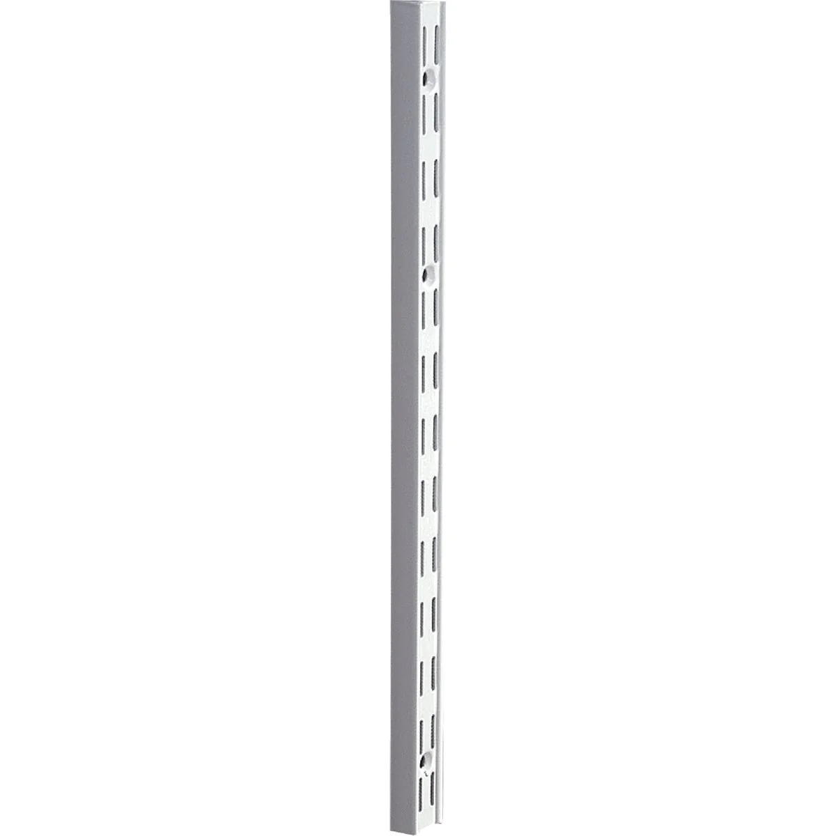 High-Grade Knape Vogt 82 Series 16-1 2 In. White Steel Heavy-Duty Double-Slot Shelf Standard Recyclable