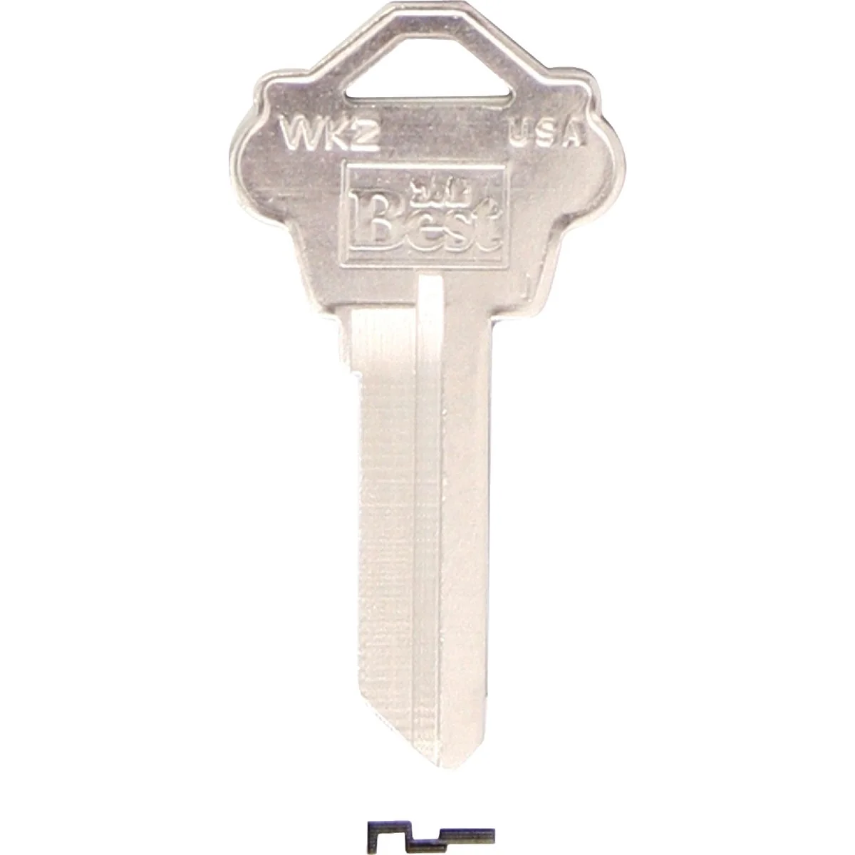 Green Do it Weslock Nickel Plated House Key WK2 10-Pack Efficient
