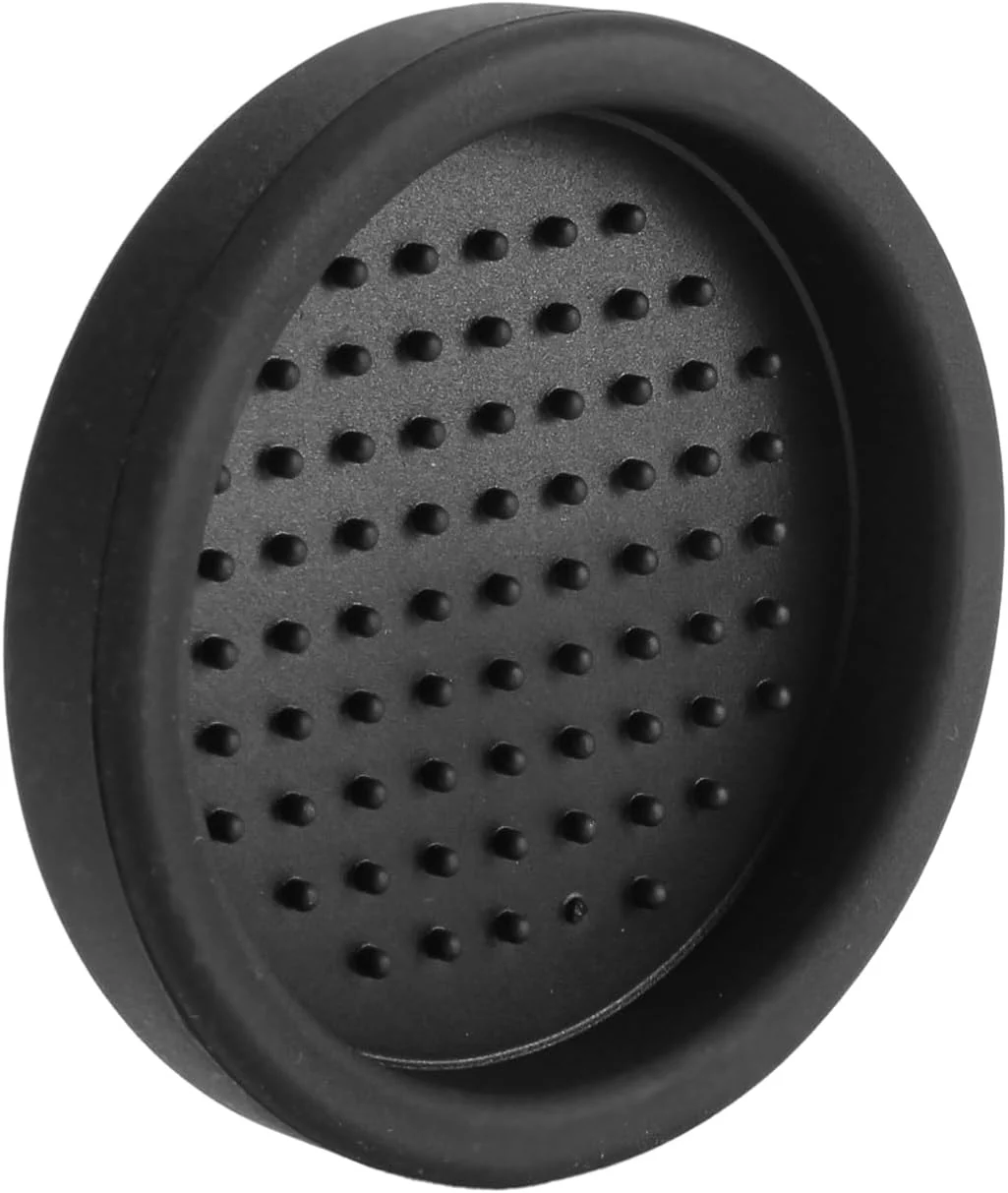 Powerful Dibtsa Tamper Mat Mini Silicone Countertop Espresso Tamping Mat Cup Mat Barista Tools Espresso Accessories Round Black Practical