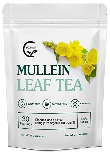 World-Class Mullein Leaf Tea Bags 30 Count Luxury