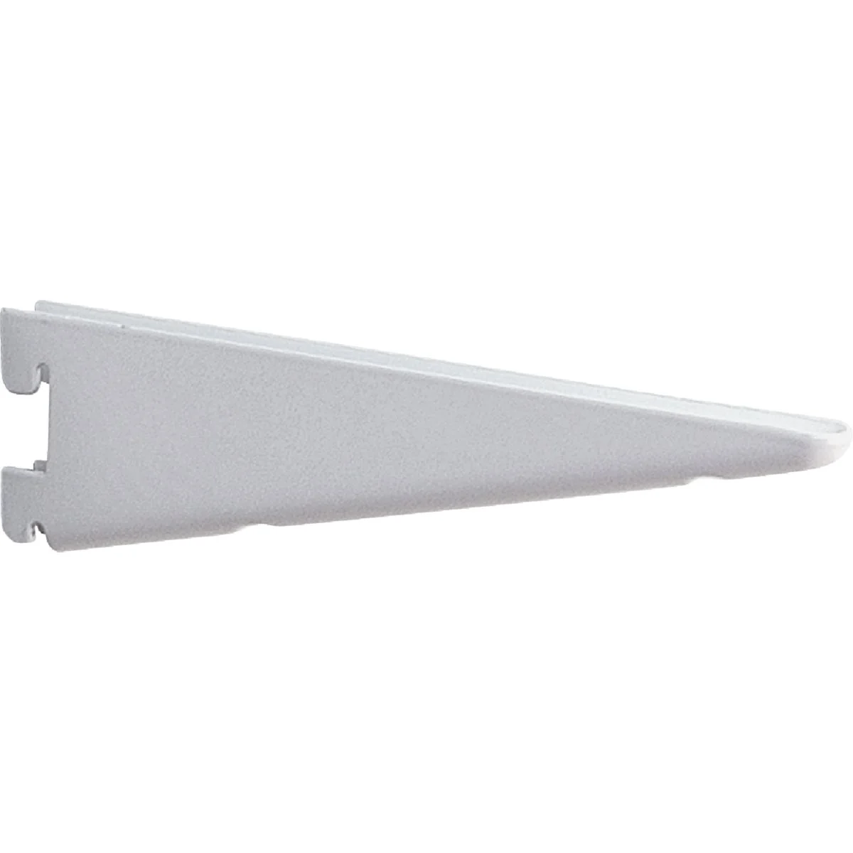 Durable Knape Vogt 182 Series 18-1 2 In. White Steel Heavy-Duty Double-Slot Shelf Bracket Contemporary