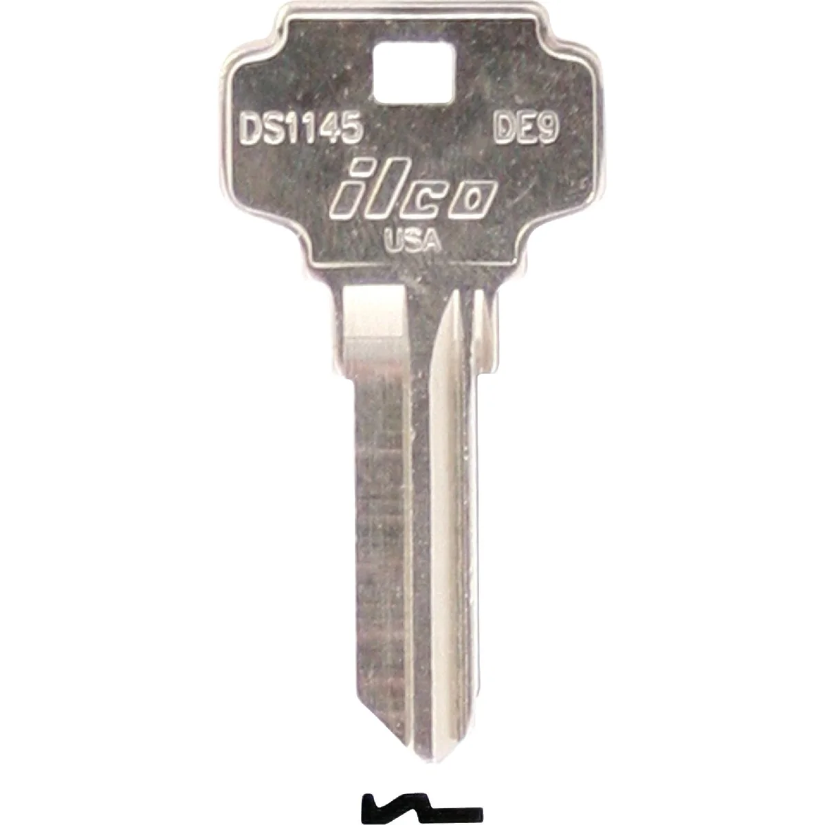 Detailed ILCO Dexter Nickel Plated House Key DE9 10-Pack Refined