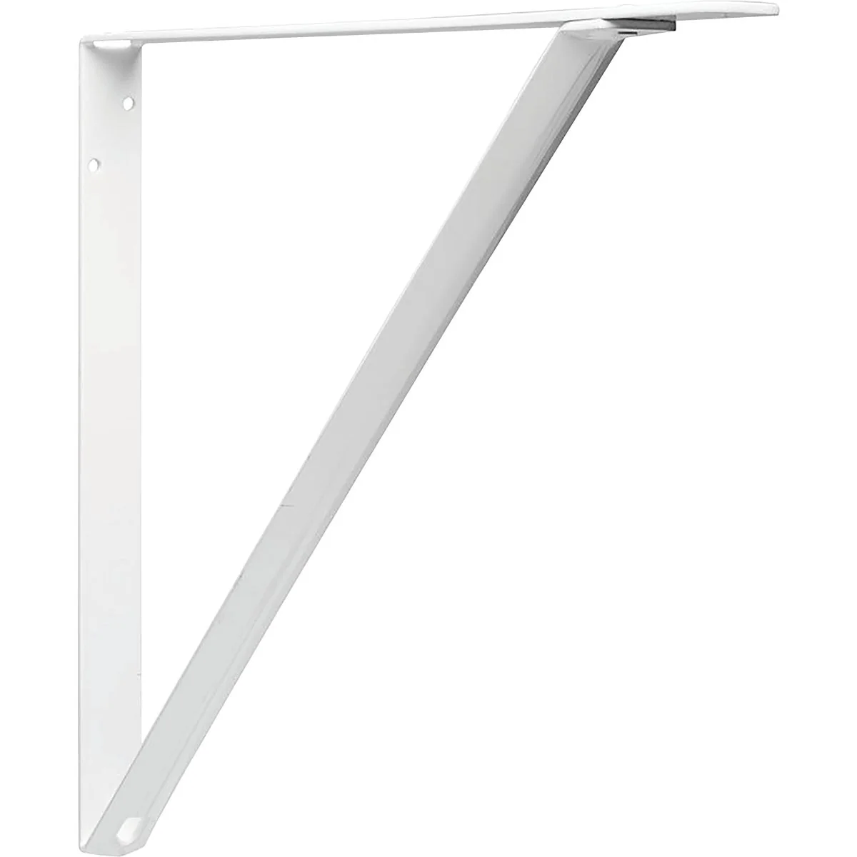 High-End John Sterling Closet-Pro 19 In. D. x 16 In. H. White Steel Fixed Shelf Bracket Versatile