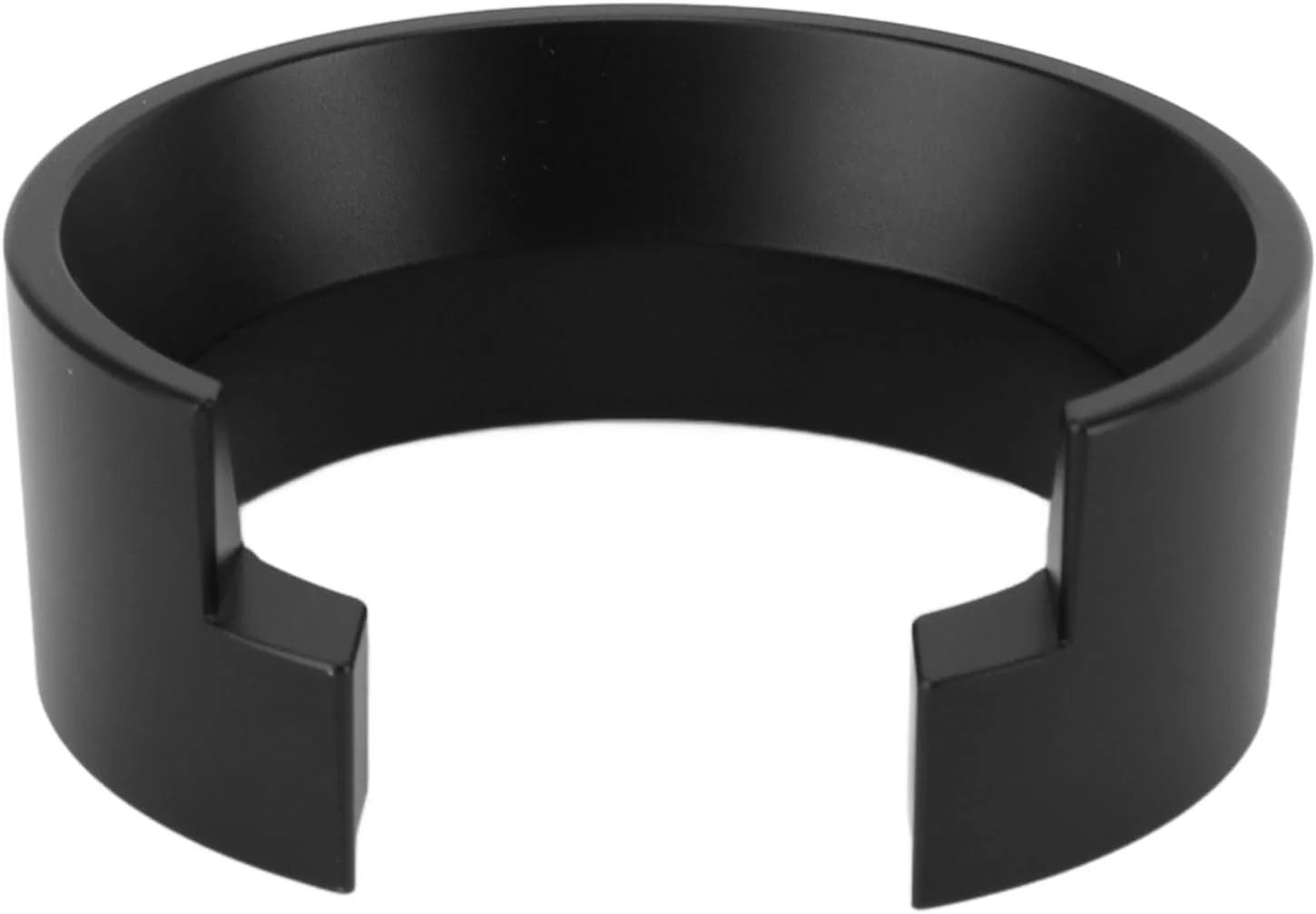 Efficient 58mm Espresso Dosing Funnel Lightweight Aluminum Espresso Funnel 58mm Dosing Funnel for Espresso Machine Portafilter Black Top-Quality