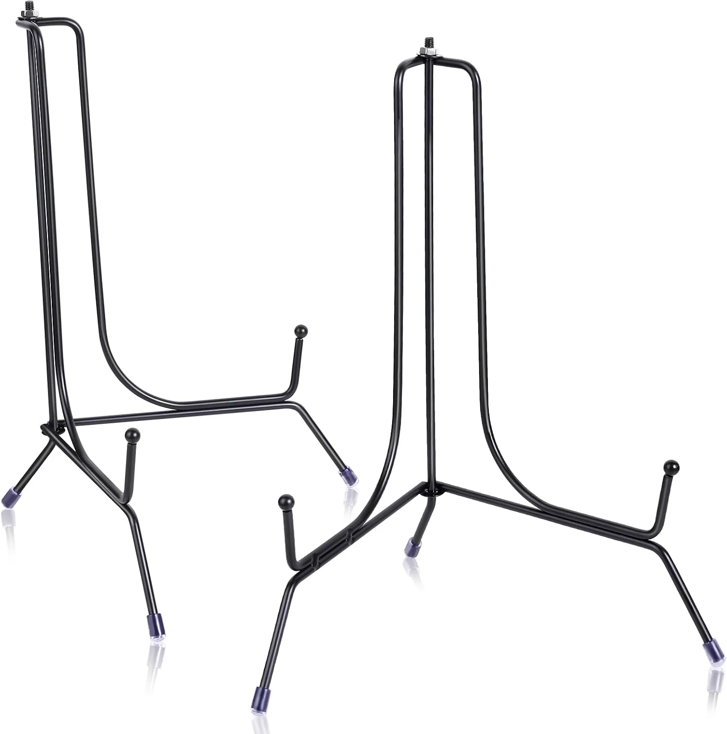 Proven 2-Pack Upgraded Anti-Slip Plate Stands for Display 10 Inch Decorative Iron Plate Holders Easel Frame Book Card Plaque Picture Display Stands Fine Crafted