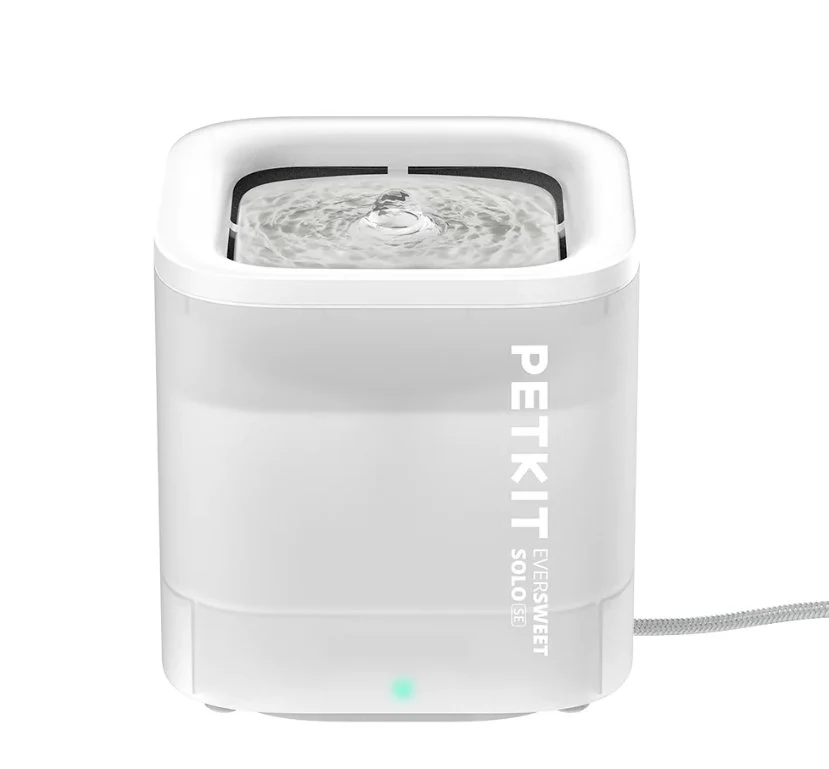 Safe PETKIT EVERSWEET SOLO SE Cat Fountain with Smart LED Light 1.8L Dog Fountain Whole Excellent