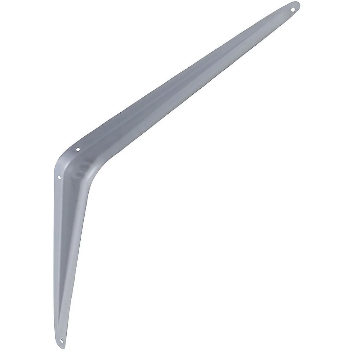 Lightweight National 211 12 In. D. x 14 In. H. Gray Steel Shelf Bracket Verified