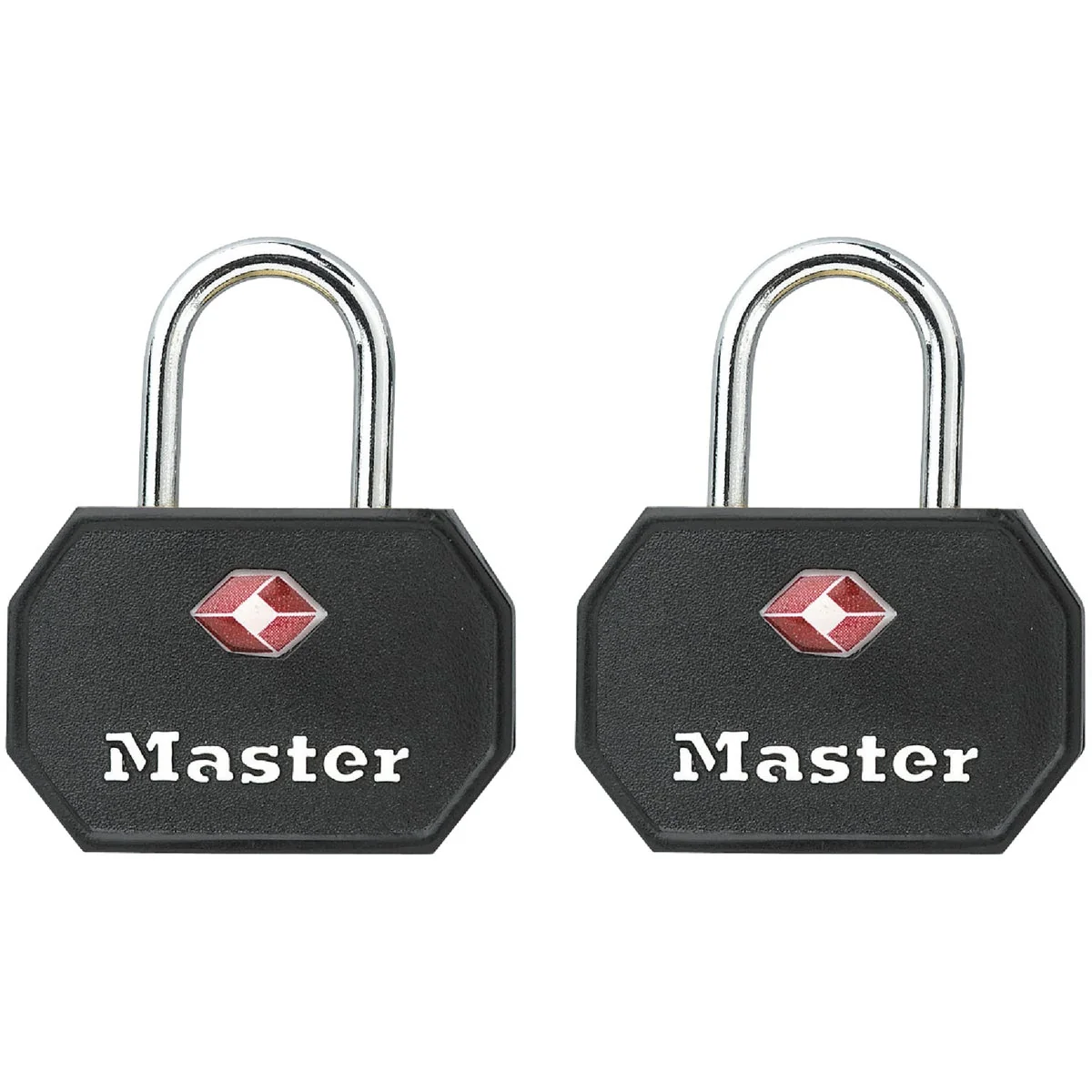 Long-Lasting Master Lock 1-1 4 In. W. Keyed Luggage Lock TSA-Accepted 2-Pack Casual